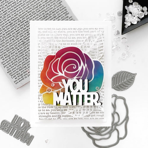 Simon Says Stamp! Simon Says Stamp DETAILED ROSE Wafer Die sssd112273