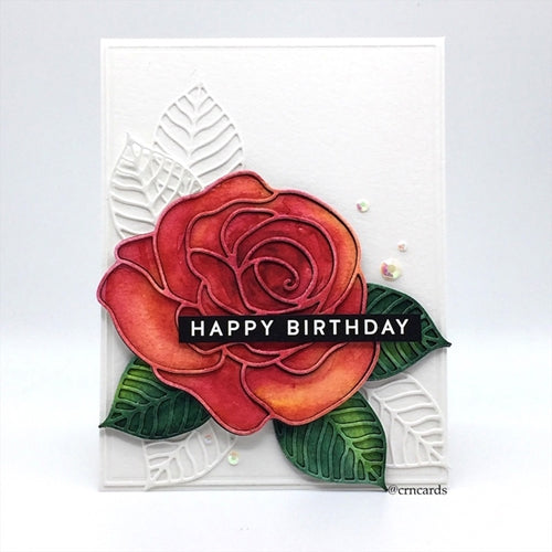 Simon Says Stamp! Simon Says Stamp DETAILED ROSE Wafer Die sssd112273
