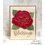 Simon Says Stamp! Simon Says Stamp DETAILED ROSE Wafer Die sssd112273