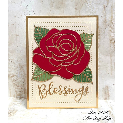 Simon Says Stamp! Simon Says Stamp DETAILED ROSE Wafer Die sssd112273