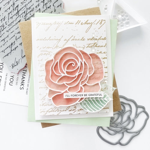 Simon Says Stamp! Simon Says Stamp DETAILED ROSE Wafer Die sssd112273