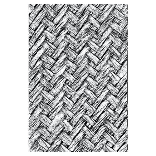Simon Says Stamp! Tim Holtz Sizzix INTERTWINED 3D Texture Fades Embossing Folder 664759