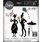 Simon Says Stamp! Tim Holtz Sizzix THE PARK Thinlits Dies 665204