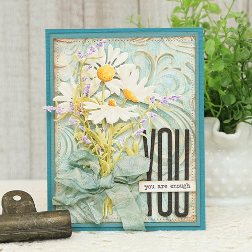 Simon Says Stamp! Tim Holtz Sizzix WILDFLOWER STEMS 3 Thinlits Dies 665221