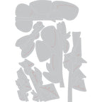 Simon Says Stamp! Tim Holtz Sizzix FUNKY TREES Thinlits Dies 665217