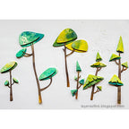 Simon Says Stamp! Tim Holtz Sizzix FUNKY TREES Thinlits Dies 665217 | color-code:ALT4