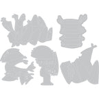 Simon Says Stamp! Tim Holtz Sizzix FUNKY TOADSTOOLS Thinlits Dies 665216