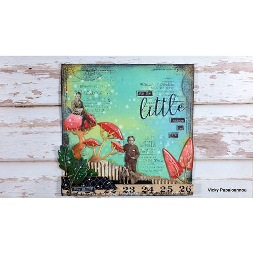 Simon Says Stamp! Tim Holtz Sizzix FUNKY TOADSTOOLS Thinlits Dies 665216 | color-code:ALT4
