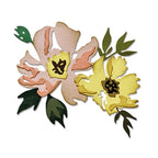 Simon Says Stamp! Tim Holtz Sizzix BRUSHSTROKE FLOWERS 1 Thinlits Dies 665209