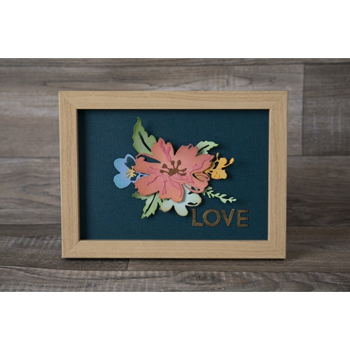 Simon Says Stamp! Tim Holtz Sizzix BRUSHSTROKE FLOWERS 1 Thinlits Dies 665209