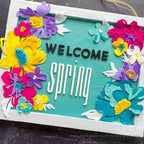 Simon Says Stamp! Tim Holtz Sizzix BRUSHSTROKE FLOWERS 2 Thinlits Dies 665210 | color-code:ALT3