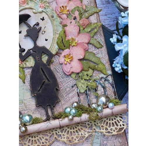 Simon Says Stamp! Tim Holtz Sizzix BRUSHSTROKE FLOWERS 2 Thinlits Dies 665210 | color-code:ALT4