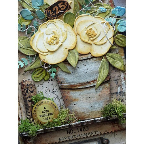 Simon Says Stamp! Tim Holtz Sizzix BLOOM Colorize Thinlits Dies 665208