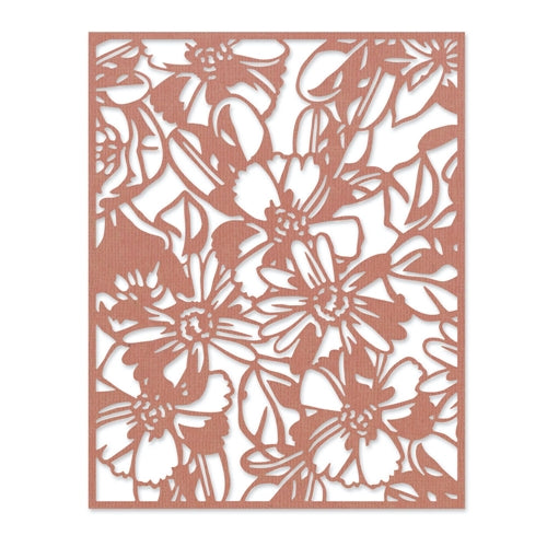 Simon Says Stamp! Tim Holtz Sizzix FLOWERY Thinlits Die 665203