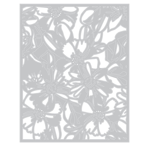 Simon Says Stamp! Tim Holtz Sizzix FLOWERY Thinlits Die 665203