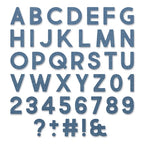Simon Says Stamp! Tim Holtz Sizzix ALPHANUMERIC BOLD Thinlits Dies 665205