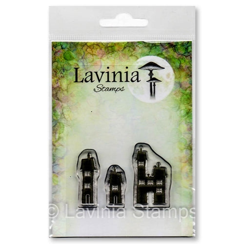 Simon Says Stamp! Lavinia Stamps SMALL DWELLINGS Clear Stamps LAV640