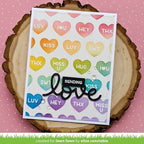 Simon Says Stamp! Lawn Fawn CONVERSATION HEART Stencils lf2478 | color-code:ALT4