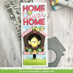 Simon Says Stamp! Lawn Fawn MAGIC IRIS BIRDHOUSE ADD-ON Die Cuts lf2471