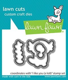 Simon Says Stamp! Lawn Fawn I LIKE YOU (A LOTL) Die Cuts lf2465