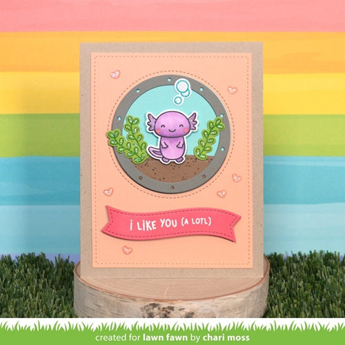 Simon Says Stamp! Lawn Fawn I LIKE YOU (A LOTL) Clear Stamps lf2464