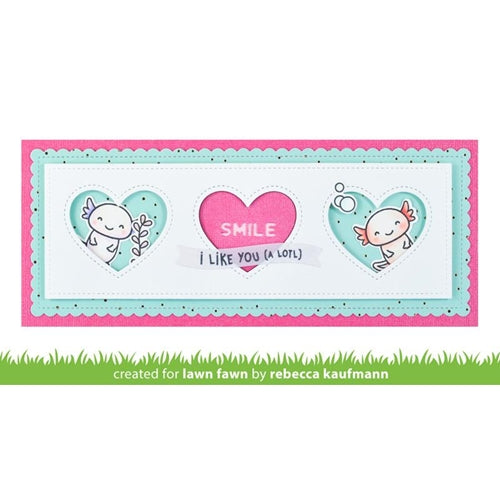 Simon Says Stamp! Lawn Fawn I LIKE YOU (A LOTL) Clear Stamps lf2464
