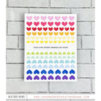 Simon Says Stamp! Simon Says Stamp MINI HEARTS PARTY Wafer Die sssd112292