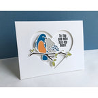 Simon Says Stamp! Simon Says Stamp LOVE BIRDS Wafer Die sssd112296