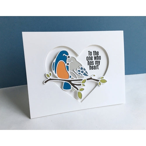 Simon Says Stamp! Simon Says Stamp LOVE BIRDS Wafer Die sssd112296