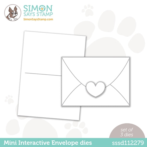 Simon Says Stamp! Simon Says Stamp MINI INTERACTIVE ENVELOPE Wafer Dies sssd112279