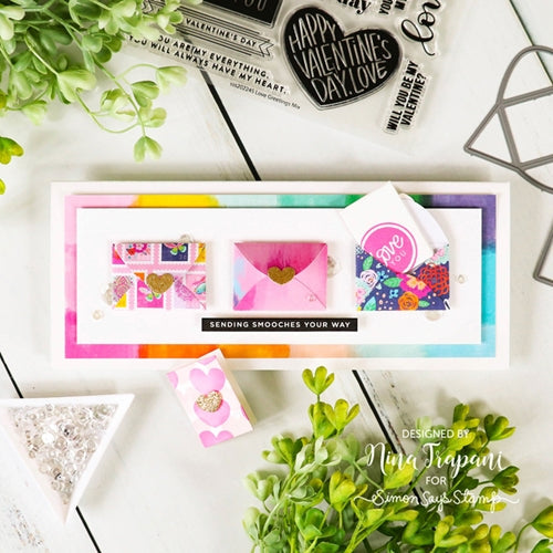 Simon Says Stamp! Simon Says Stamp MINI INTERACTIVE ENVELOPE Wafer Dies sssd112279