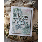 Simon Says Stamp! CZ Design Wafer Dies LOVE YOUR GUTS czd126