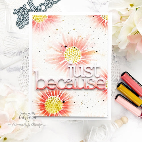 Simon Says Stamp! Simon Says Stamp Stencil COSMO FLOWERS ssst121507 | color-code:ALT0
