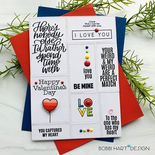 Simon Says Stamp! Simon Says Clear Stamps LOVE GREETINGS MIX sss202245