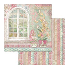 Simon Says Stamp! Stamperia ORCHIDS AND CATS 12x12 Paper sbbl81
