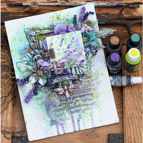 Simon Says Stamp! Prima Marketing WHITE PEARL Finnabair Art Alchemy Metallique Wax 968380 | color-code:ALT08