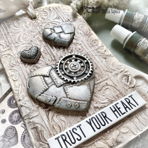 Simon Says Stamp! Prima Marketing WHITE PEARL Finnabair Art Alchemy Metallique Wax 968380 | color-code:ALT092