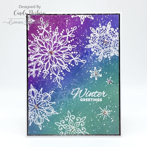 Simon Says Stamp! Simon Says Clear Stamps SNOWFLAKE SEASON sss202183c