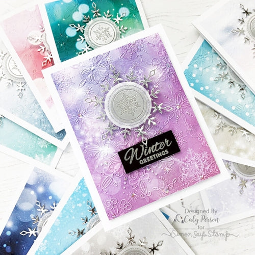 Simon Says Stamp! Simon Says Clear Stamps SNOWFLAKE SEASON sss202183c