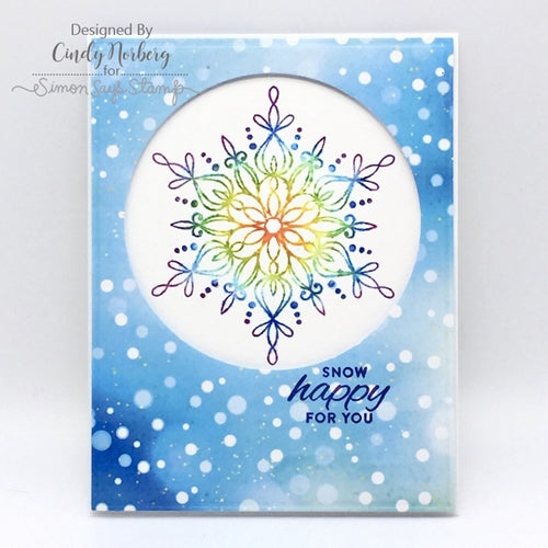 Simon Says Stamp! Simon Says Clear Stamps SNOWFLAKE SEASON sss202183c