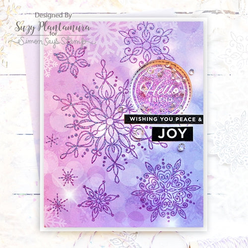 Simon Says Stamp! Simon Says Clear Stamps SNOWFLAKE SEASON sss202183c