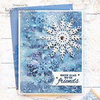 Simon Says Stamp! Simon Says Stamp Embossing Folder FILIGREE SNOWFLAKES sf211