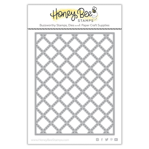 Simon Says Stamp! Honey Bee QUILTED A2 COVERPLATE Dies hbdsqa2c