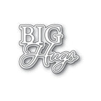 Simon Says Stamp! Memory Box BIG HUGS POSH SCRIPT Craft Dies 94528