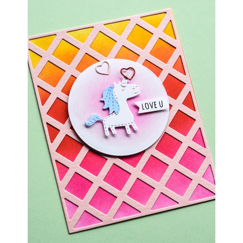 Simon Says Stamp! Poppy Stamps LATTICE PLATE Craft Die 2427