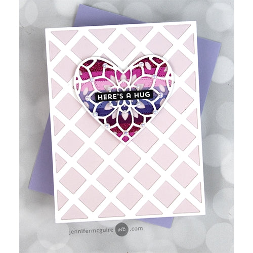 Simon Says Stamp! Poppy Stamps LATTICE PLATE Craft Die 2427