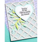 Simon Says Stamp! Poppy Stamps LATTICE PLATE Craft Die 2427