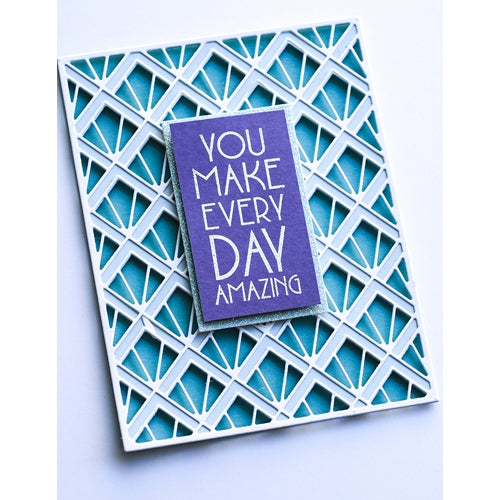 Simon Says Stamp! Poppy Stamps LATTICE PLATE Craft Die 2427