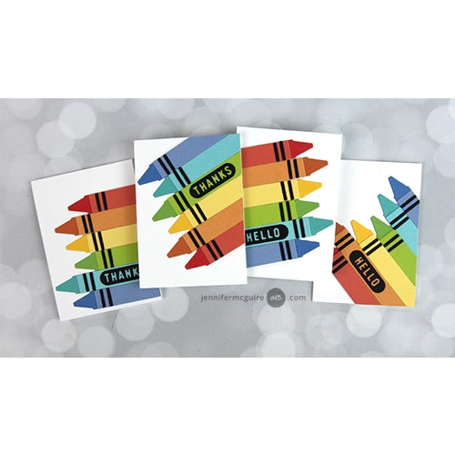 Simon Says Stamp! Concord & 9th COLOR ME HAPPY Dies 11038