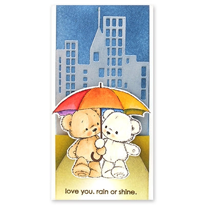 Simon Says Stamp! Penny Black Clear Stamps RAIN OR SHINE 30 791